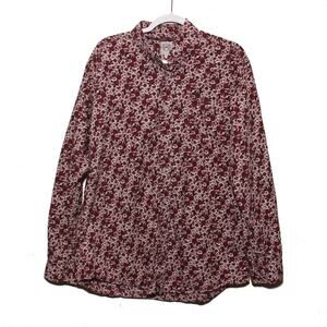 Vintage Cinch Cotton Floral Western Shirt Size Large (Tag is wrong)